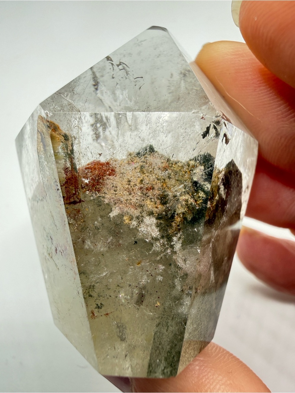 Garden (Lodolite) Quartz Tower
 -      Bio-Dome Botanical - Picture 7 of 10